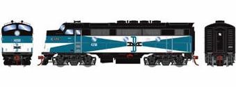 F2A EMD 4256 of the Boston and Maine (Freight) - digital sound fitted