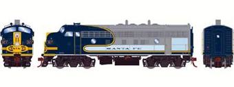 F7A EMD 327L of the Santa Fe - digital sound fitted