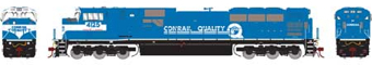 SD80MAC EMD 4125 of Conrail 