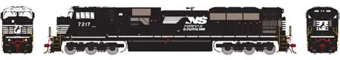 SD80MAC EMD 7217 of the Norfolk Southern 
