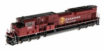 EMD SD90MAC-H Phase II 9300 of the Canadian Pacific - digital sound fitted