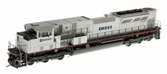 SD90MAC-H EMD 90 Phase II of the Electro Motive - digital sound fitted