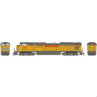 SD90MAC EMD 3705 of the Union Pacific - digital sound fitted