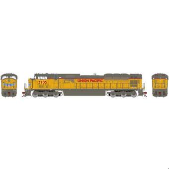 SD90MAC EMD 3770 of the Union Pacific - digital sound fitted
