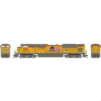 SD90MAC EMD 3681 of the Union Pacific - digital sound fitted
