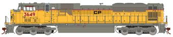 SD9043MAC EMD 3649 of the Canadian Pacific - digital sound fitted