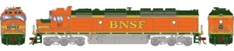 FP45 EMD 97 of the BNSF - digital sound fitted