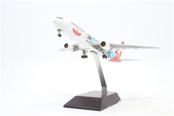 Boeing B767-338ER Qantas Airways VH-OGG Disney - Planes colours with rolling gears with stand