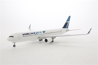 Boeing B767-338ERWL WestJet C-FOGJ 2010s colours with rolling gears with stand