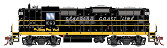 GP18 EMD 1063 of the Seaboard Coast Line