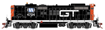 GP18 EMD 4704 of the Grand Trunk Western - digital sound fitted 