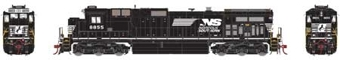 Dash 9-40C GE 8855 of the Norfolk Southern 