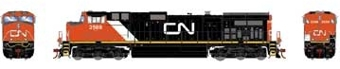 Dash 9-44CW GE 2588 of the Canadian National 