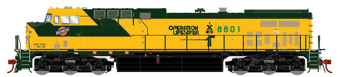 AC4400CW GE 8801 of the Chicago & North Western