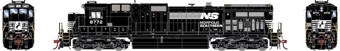 Dash 9-44CW GE 8772 of the Norfolk Southern
