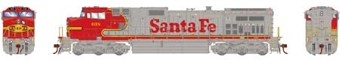 Dash 9-44CW GE 618 of the Santa Fe - digital sound fitted