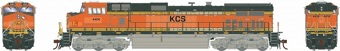 Dash 9-44CW GE 4404 of the Kansas City Southern - digital sound fitted
