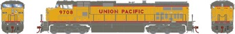 Dash 9-44CW GE 9708 of the Union Pacific - digital sound fitted