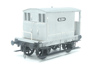 Midland Railway 4 wheel 10 ton brake van - plastic kit