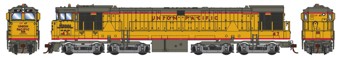 U50 GE 47 of the Union Pacific - digital sound fitted