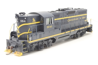 GP9 EMD 5941 of the Chesapeake & Ohio - digital sound fitted