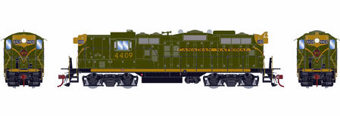 GP9 EMD 4409 of the Canadian National - digital sound fitted