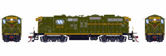 GP9 EMD 4418 of the Canadian National - digital sound fitted