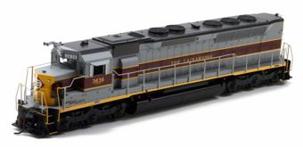 SDP45 EMD 3636 of the Erie Lackawanna - digital sound fitted