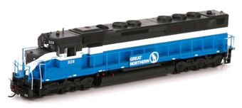 SDP45 EMD 329 of the Great Northern - digital sound fitted