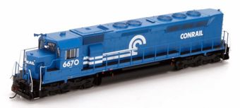 SDP45 EMD 6670 of Conrail - digital sound fitted