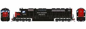 SDP45 EMD 3201 of the Southern Pacific - digital sound fitted