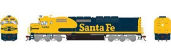 SDP40F EMD 5252 of the Santa Fe 