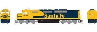 SDP40F EMD 5258 of the Santa Fe 
