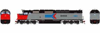 SDP40F EMD 586 of Amtrak 