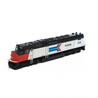 SDP40F EMD 589 of Amtrak - digital sound fitted