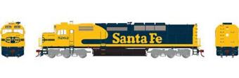 SDP40F EMD 5262 of the Santa Fe - digital sound fitted