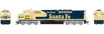 SDP40F EMD 6972 of the Santa Fe - digital sound fitted