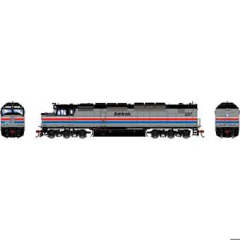 SDP40F EMD Phase II 537 of Amtrak - digital sound fitted
