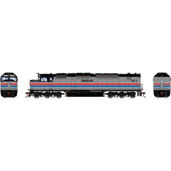 SDP40F EMD Phase II 611 of Amtrak - digital sound fitted