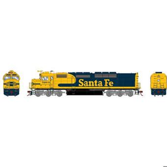 SDP40F EMD 5264 of the Santa Fe - digital sound fitted