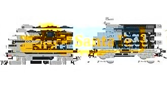 GP7U EMD 2158 of the Santa Fe - digital sound fitted