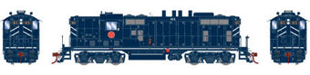 GP7 EMD 165 of the Missouri Pacific - digital sound fitted