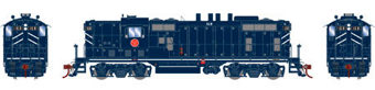 GP7 EMD 168 of the Missouri Pacific - digital sound fitted