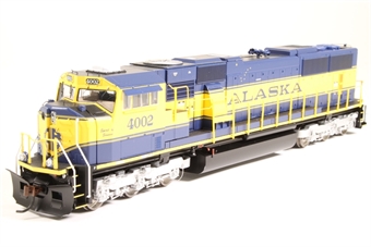 SD70MAC EMD 4002 of the Alaska Railroad (Spirit of Seward)
