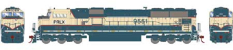 SD70MAC EMD 9551 of the Progress Rail 