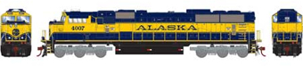 SD70MAC EMD "Spirit of Palmer" 4007 of the Alaska 