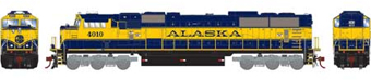 SD70MAC EMD "Spirit of Cantwell" 4010 of the Alaska 