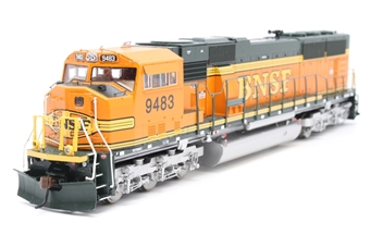 SD70MAC EMD 9483 of the Burlington Northern & Santa Fe Railroad