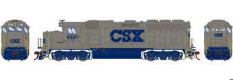 GP40-2 EMD 6441 of the CSX - digital sound fitted