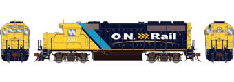 GP40-2 EMD 2201 of the Ontario Northland - digital sound fitted